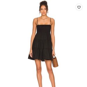 Revolve / Steve Madden Black Mini Dress